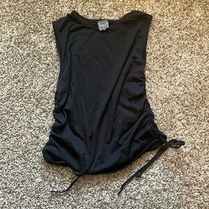 Tank shirt with ties Size Large